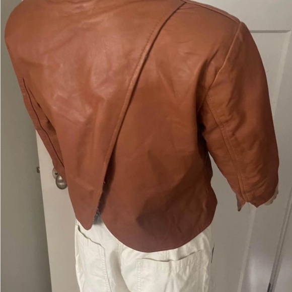 BanoeeMee Leather jacket size xs - Picture 4 of 9